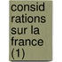Consid Rations Sur La France (1)