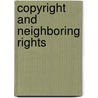 Copyright And Neighboring Rights by Unesco