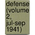 Defense (Volume 2, Jul-Sep 1941)