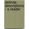 Definite Descriptions - A Reader door Gary Ostertag