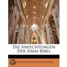 Die Anfechtungen Der Sinai-Bibel by Constantin Von Tischendorf