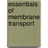 Essentials of Membrane Transport