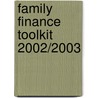 Family Finance Toolkit 2002/2003 door P. Duckworth