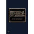 Historical Dictionary of Lebanon