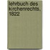 Lehrbuch des Kirchenrechts, 1822