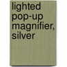 Lighted Pop-Up Magnifier, Silver door Mighty Bright