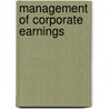 Management Of Corporate Earnings door Murya Habbash