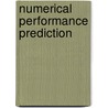 Numerical Performance Prediction door Nicolas Vanrietvelde