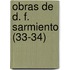 Obras de D. F. Sarmiento (33-34)