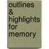 Outlines & Highlights For Memory