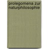 Prolegomena zur Naturphilosophie door Keyserling