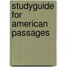 Studyguide for American Passages door Cram101 Textbook Reviews