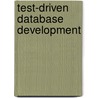 Test-Driven Database Development door Max Guernsey