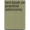 Text-book on Practical Astronomy door George L. (George Leonard) Hosmer