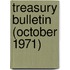 Treasury Bulletin (October 1971)