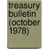 Treasury Bulletin (October 1978)