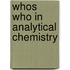 Whos Who in Analytical Chemistry