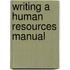 Writing A Human Resources Manual