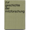 Zur Geschichte der Milzforschung door F. Tischendorf