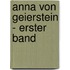 Anna von Geierstein - Erster Band