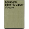 Backpack Bible-niv-zipper Closure door Zondervan Publishing