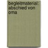 Begleitmaterial: Abschied von Oma