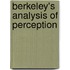 Berkeley's Analysis Of Perception