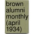 Brown Alumni Monthly (April 1934)
