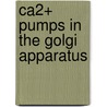 Ca2+ pumps in the Golgi apparatus door Szilvia Báron