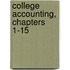 College Accounting, Chapters 1-15