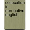 Collocation in Non-native English door Rotimi Taiwo