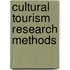 Cultural Tourism Research Methods