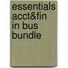 Essentials Acct&Fin In Bus Bundle door Hussey