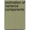 Estimation of Variance Components door Jambulingam Subramani