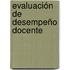 Evaluación de Desempeño Docente