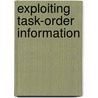 Exploiting Task-Order Information door Christoph Angerer