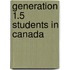 Generation 1.5 Students In Canada