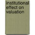 Institutional Effect on Valuation