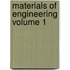 Materials of Engineering Volume 1