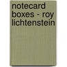 Notecard Boxes - Roy Lichtenstein door Roy Lichtenstein