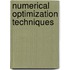 Numerical Optimization Techniques