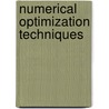 Numerical Optimization Techniques door Yurij G. Evtushenko