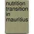Nutrition transition in Mauritius
