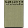 Paket Mathe 1 (4 Mathe-lernhefte) door Jan Boesten