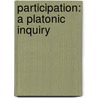 Participation: A Platonic Inquiry by Charles P. Bigger