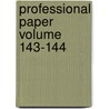 Professional Paper Volume 143-144 door Geological Survey