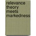Relevance Theory Meets Markedness