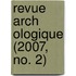 Revue Arch Ologique (2007, No. 2)