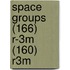 Space Groups (166) R-3m (160) R3m