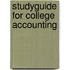 Studyguide for College Accounting